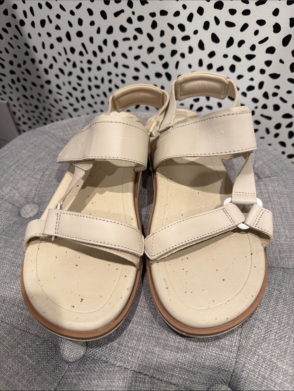 Teva Madera slingback Sandals  leather birch 10 hiking comfort neutral